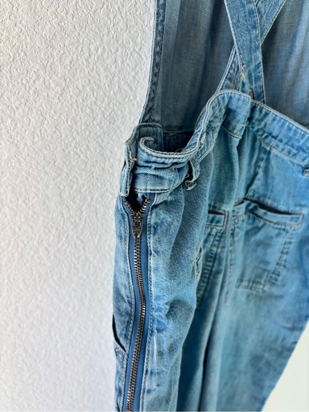 Pilcro by Anthropologie Wide Leg Denim Jumpsuit - Picture 7 of 10